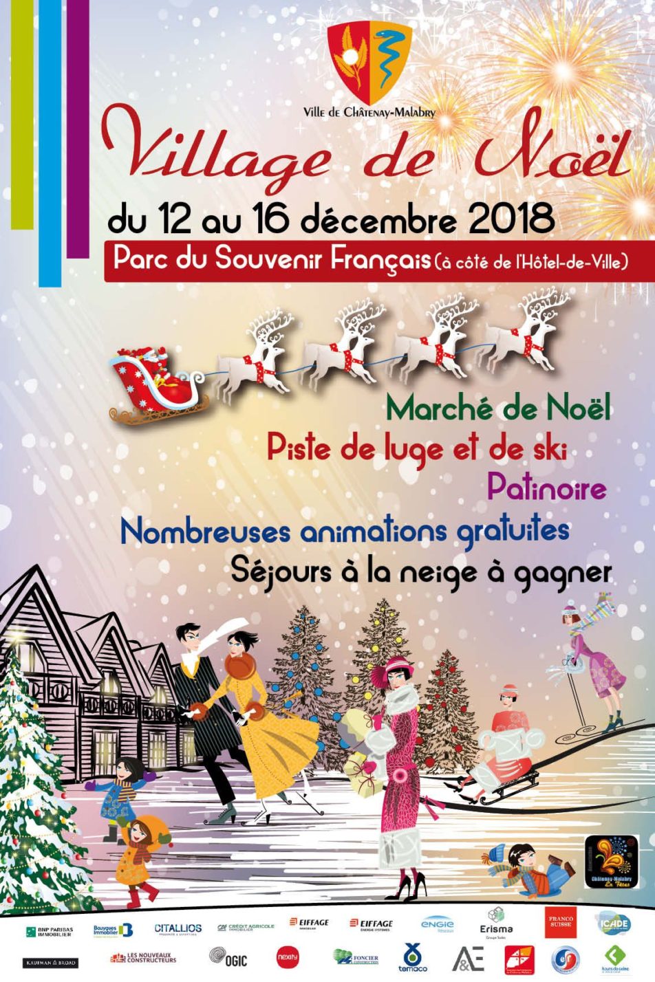 Le Village de Noël de Chatenay-Malabry : Un Rendez-vous Magique pour Toute la Famille